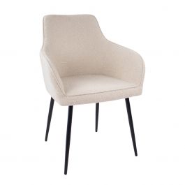 Chaise de salle à manger Kick Maud - Beige