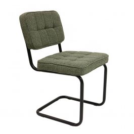 Chaise tubulaire Kick Yves - Vert