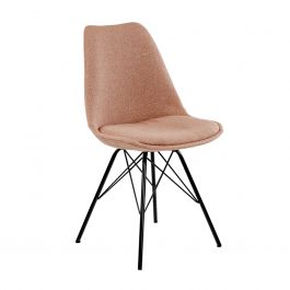 Chaise scandinave Kick Jens - Rose