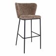 Tabouret de bar Kick Bo - Taupe