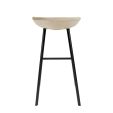 Tabouret de bar Kick Finn - 70cm - Champagne