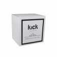Tabouret de bar Kick Finn Haut - Champagne