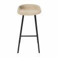Tabouret de bar Kick Finn Haut - Champagne