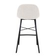 Tabouret de bar Kick Jade - Blanc