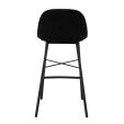 Tabouret de bar Kick Jade - Noir