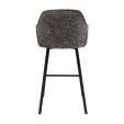 Tabouret de bar Kick Lynn - Gris foncé