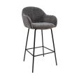 Tabouret de bar Kick Mats - Gris foncé