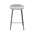 Tabouret de bar Kick Riga - 70cm - Gris