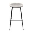 Tabouret de bar Kick Riga - 80cm - Gris