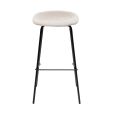 Tabouret de bar Kick Riga - 80cm - Champagne