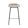 Tabouret de bar Kick Riga - 70cm - Taupe