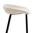 Tabouret de bar Kick Riga - 80cm - Champagne