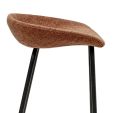Tabouret de bar Kick Riga - 80cm - Terre