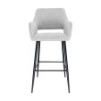 Tabouret de bar Kick Yoni - Gris