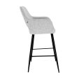 Tabouret de bar Kick Yoni - Gris