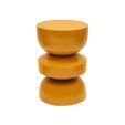 Table d'appoint Kick Esra - Jaune ocre
