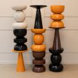 Table d'appoint Kick Esra - Jaune ocre