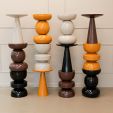 Table d'appoint Kick Esra - Jaune ocre