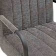 Chaise tubulaire Kick Isa - Gris foncé