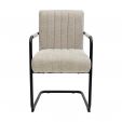 Chaise tubulaire Kick Isa - Beige