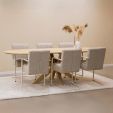 Chaise tubulaire Kick Isa - Beige