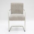 Chaise tubulaire Kick Isa - Beige