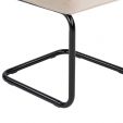 Chaise tubulaire Kick Ivy - Champagne