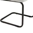 Chaise tubulaire Kick Yves - Blanc
