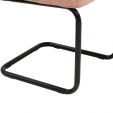 Chaise tubulaire Kick Yves - Rose
