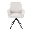 Chaise tournante Kick Alex - Blanc