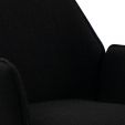 Chaise tournante Kick Alex - Noir