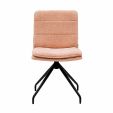 Chaise tournante Kick Aron - Rose