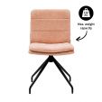 Chaise tournante Kick Aron - Rose