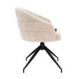 Chaise tournante Kick Ava - Champagne