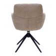 Chaise tournante Kick Fer - Beige