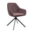 Chaise tournante Kick Jule - Violet