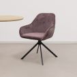 Chaise tournante Kick Jule - Violet