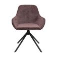 Chaise tournante Kick Jule - Violet