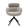 Chaise tournante Kick Kian - Gris