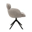 Chaise tournante Kick Kian - Gris