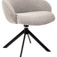 Chaise tournante Kick Kian - Gris