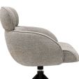 Chaise tournante Kick Kian - Gris