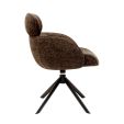 Chaise tournante Kick Kian - Taupe