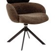 Chaise tournante Kick Kian - Taupe
