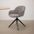 Chaise tournante Kick Matt - Gris