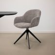 Chaise tournante Kick Matt - Gris