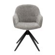 Chaise tournante Kick Matt - Gris