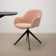 Chaise tournante Kick Matt - Rose