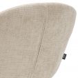 Chaise tournante Kick Matt - Champagne