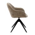 Chaise tournante Kick Matt - Taupe